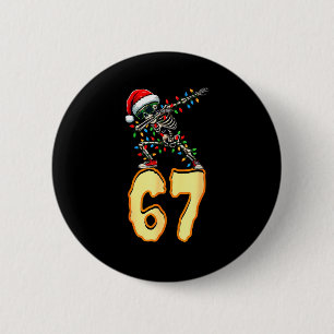 67 Halloween Meme 6 7 Numbers Six Seven Funny Kids 2 Inch Round Button