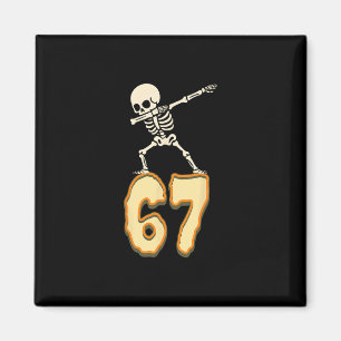 67 Halloween Meme 6 7 Numbers Six Seven Funny Kids Magnet