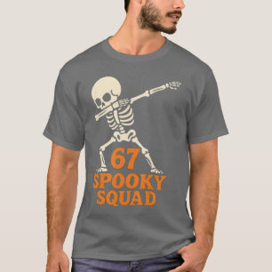 67 Halloween Meme 6 7 Numbers Six Seven Funny Kids T-Shirt