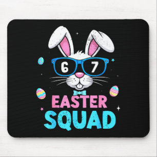 67 happy easter squad bunny funny for kids boys67 mouse pad