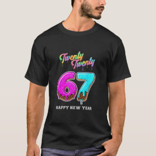 67 Happy New Year's Eve Six Seven Funny 2026 Brain T-Shirt