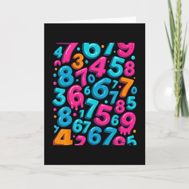 67 Hidden Meme Trending Gen Z Alpha Six Seven 6 7  Card (Front)