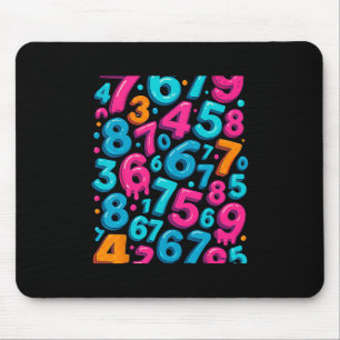 67 Hidden Meme Trending Gen Z Alpha Six Seven 6 7 Mouse Pad