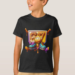 67 Hockey Drip Number Funny Meme Style Boys Graphi T-Shirt