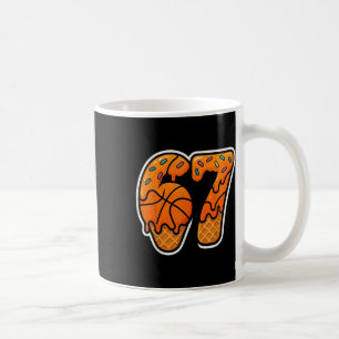 67 Ice Cream Drip Basketball Six Seven Meme Basket Coffee Mug