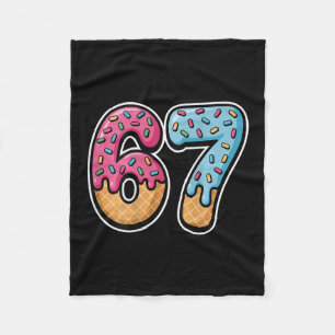 67 Ice Cream Drip (ck Only) Fleece Blanket