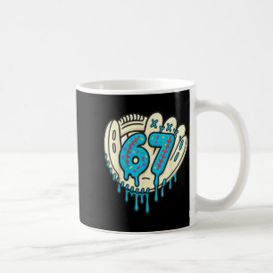 67 Ice Cream Drip Funny Six Seven Baseball  Coffee Mug