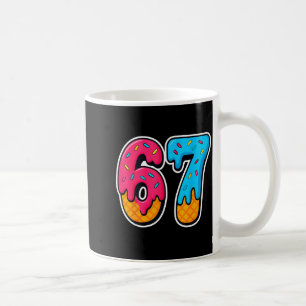 67 Ice Cream Drip Funny Six Seven Gen Alpha Meme S Coffee Mug
