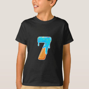 67 Ice Cream Drip Meme Funny 6 7 Costume Couple  T-Shirt