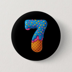 67 Ice Cream Drip Meme Funny Six Seven Gen-alpha C 2 Inch Round Button