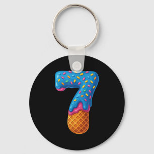67 Ice Cream Drip Meme Funny Six Seven Gen-alpha C Keychain