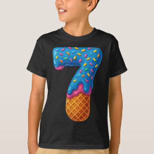 67 Ice Cream Drip Meme Funny Six Seven Gen-alpha C T-Shirt