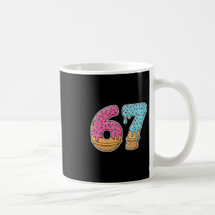 67 Ice Cream Drip Meme Funny Six Seven Gen Alpha S Coffee Mug