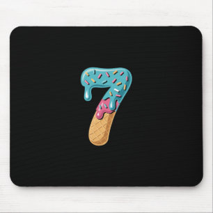 67 Ice Cream Drip Meme Funny Six Seven Matching Pa Mouse Pad