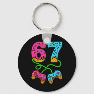67 Ice Cream Drip Meme Gamer Six Seven Gen Alpha S Keychain