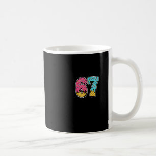 67 Ice Cream Drip Meme Six Seven Funny Gen Alpha D Coffee Mug
