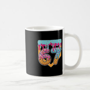 67 Ice Cream Drip Meme Six Seven Gen Alpha Slang  Coffee Mug