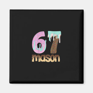 67 Ice Cream Drip Meme Six Seven Gen Alpha Slang T Magnet