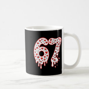 67 Ice Cream Drip Meme Six Seven Gen Alpha Valenti Coffee Mug