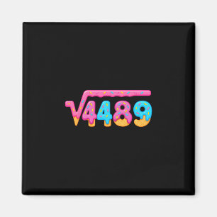 67 Ice Cream Drip Meme Square Root 4489 Gen Alpha Magnet