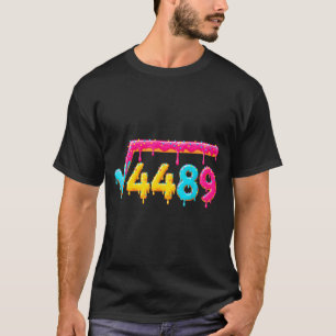 67 Ice Cream Drip Meme Square Root 4489 Math Teach T-Shirt