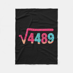 67 Ice Cream Drip Meme Square Root 4489 Slang Math Fleece Blanket