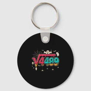 67 Ice Cream Drip Meme Square Root 4489 Slang Math Keychain