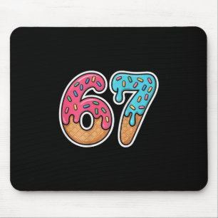 67 Ice Cream Drip (on Ck) Mouse Pad