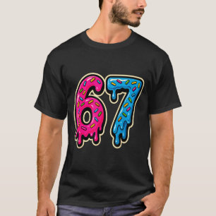 67 Ice Cream Meme Six Seven  T-Shirt