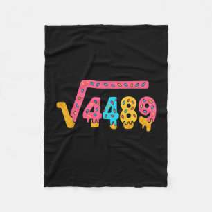 67 Ice Cream Meme Square Root 4489 Slang Math Teac Fleece Blanket