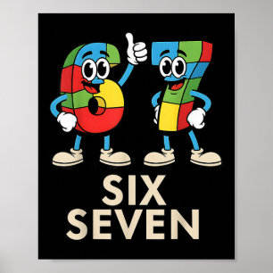 67 Italian Brainrot Funny Italian Brainrot Kids 67 Poster