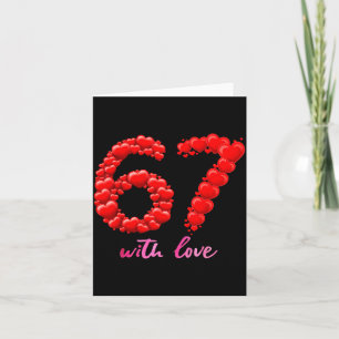 67 Love Valentine Cute Romantic Aesthetic Heart Fo Card
