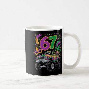 67 Mardi Gras Monster Car Truck Carnival Design Coffee Mug