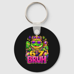 67 Mardi Gras Party Alligator Keychain