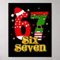 67 Mas Meme Candy Cane Six Seven Kids Men Women Ch