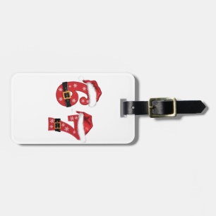 67 Mason Let's Get Sandy Christmas 67 Meme Funny Luggage Tag