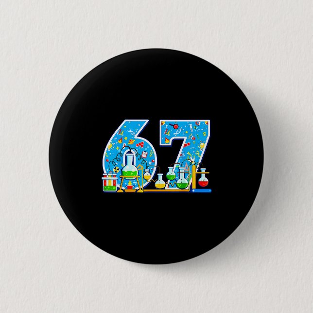 67 Medical Laboratory Scientist For Technologist L 2 Inch Round Button (Front)