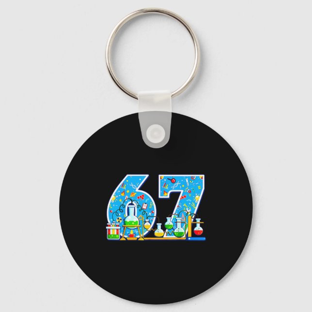 67 Medical Laboratory Scientist For Technologist L Keychain (Front)