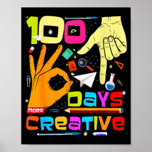 67 Meme 100 Days Of School Creative Kids Teachers Poster