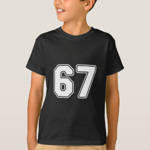 67 Meme 6 7 Numbers Six Seven Funny Boys Kids T-Shirt