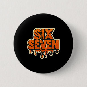 67 Meme B-ball Player Basketball Ice Cream Drip Fu 2 Inch Round Button