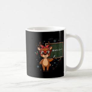 67 Meme Christmas Reindeer Funny 6 7 Teacher Men W Coffee Mug