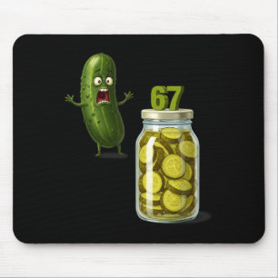 67 Meme Ckle Surprise A Jar Of Sliced Ckles Cuber Mouse Pad