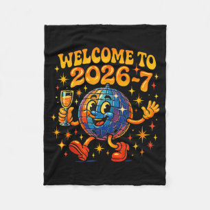 67 Meme Countdown Happy New Year Funny Drip Number Fleece Blanket