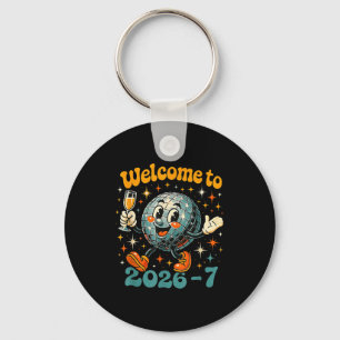 67 Meme Countdown Happy New Year Funny Drip Number Keychain