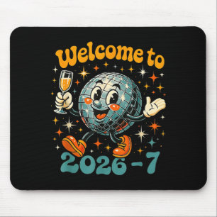 67 Meme Countdown Happy New Year Funny Drip Number Mouse Pad