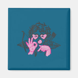 67 Meme Cud Hands Bubble Gum Six Seven Meme Valent Magnet