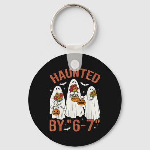 67 Meme Cute Boo Halloween Costume Haunted  Keychain
