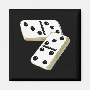 67 Meme Dominoes Funny Six Seven Domino 6 7 Gen Al Magnet