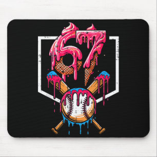 67 Meme Funny 6 7 Men Women Kids Youth Boys Girls Mouse Pad